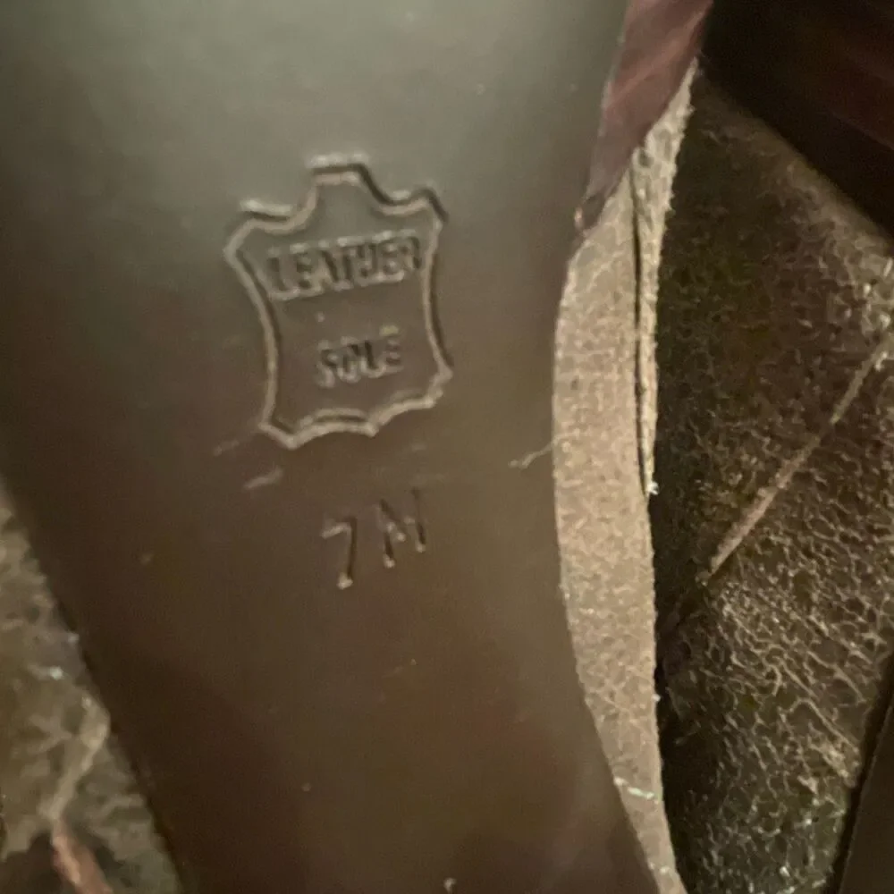 Tory Burch Shearling Tall Heeled Boot Size 7